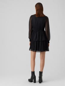 Vero Moda VMKAYA Kurzes Kleid -Black - 10278648