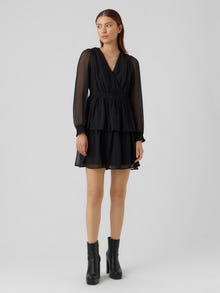 Vero Moda VMKAYA Kurzes Kleid -Black - 10278648