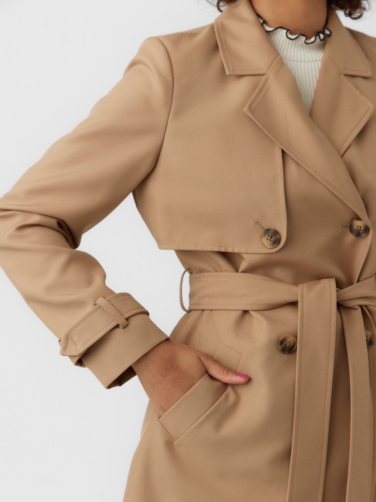 Trench coat | Dark Brown | Moda®