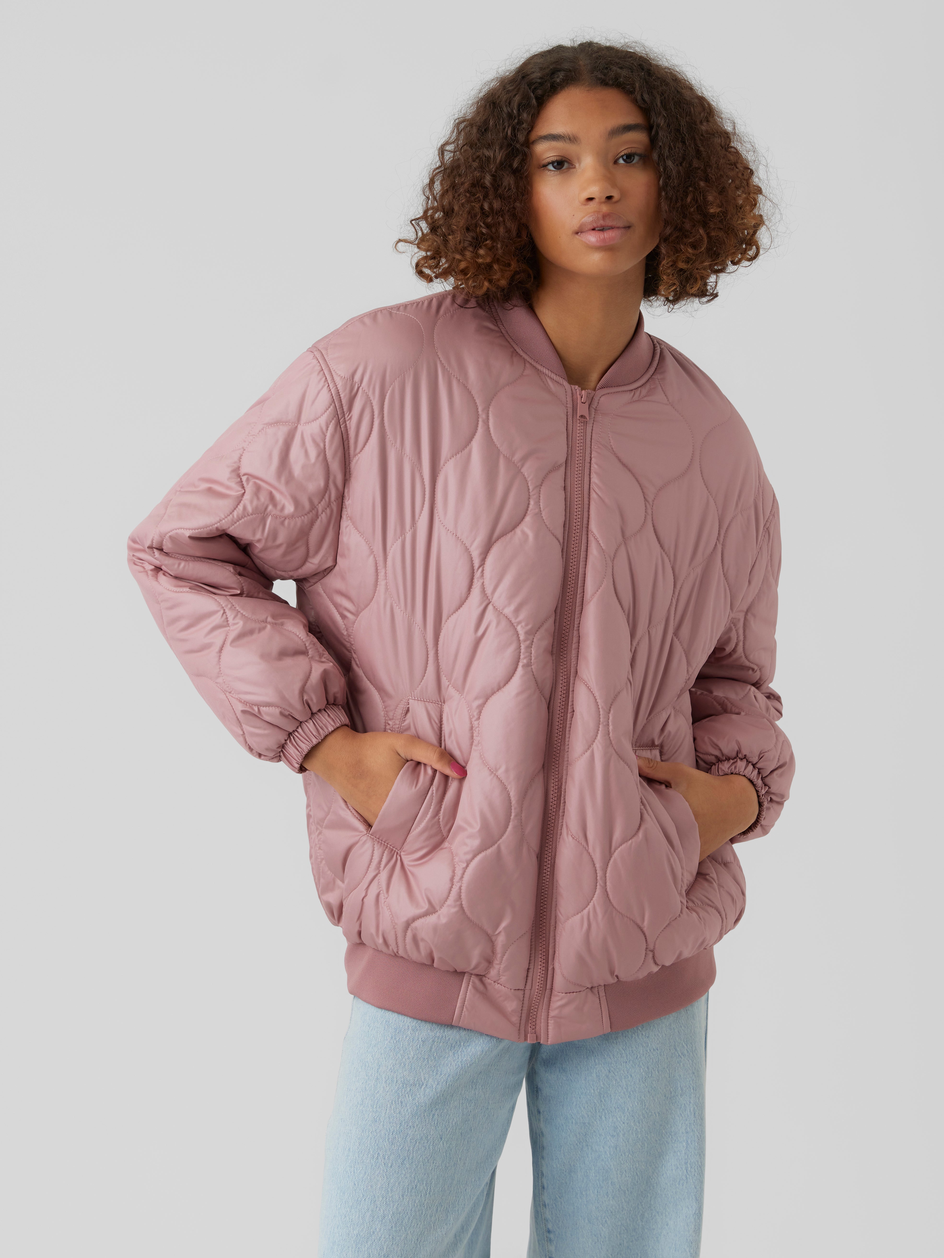 Buy Women's Olive Relaxed Fit Puffer Jacket Online at Bewakoof
