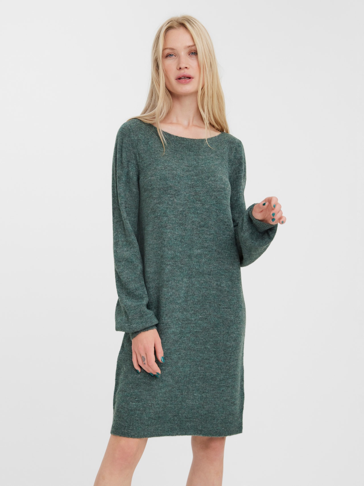 Vero Moda VMLEFILE Korte jurk -Sea Moss - 10278730