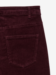 Vero Moda VMSIGA Aukštas juosmuo Kelnės -Winetasting - 10278735