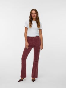 Vero Moda VMSIGA High rise Broek -Rose Brown - 10278735
