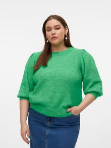 Vero Moda VMVIGGA Sweter -Bright Green - 10278790