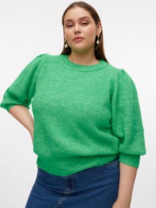 Vero Moda VMVIGGA Sweter -Bright Green - 10278790