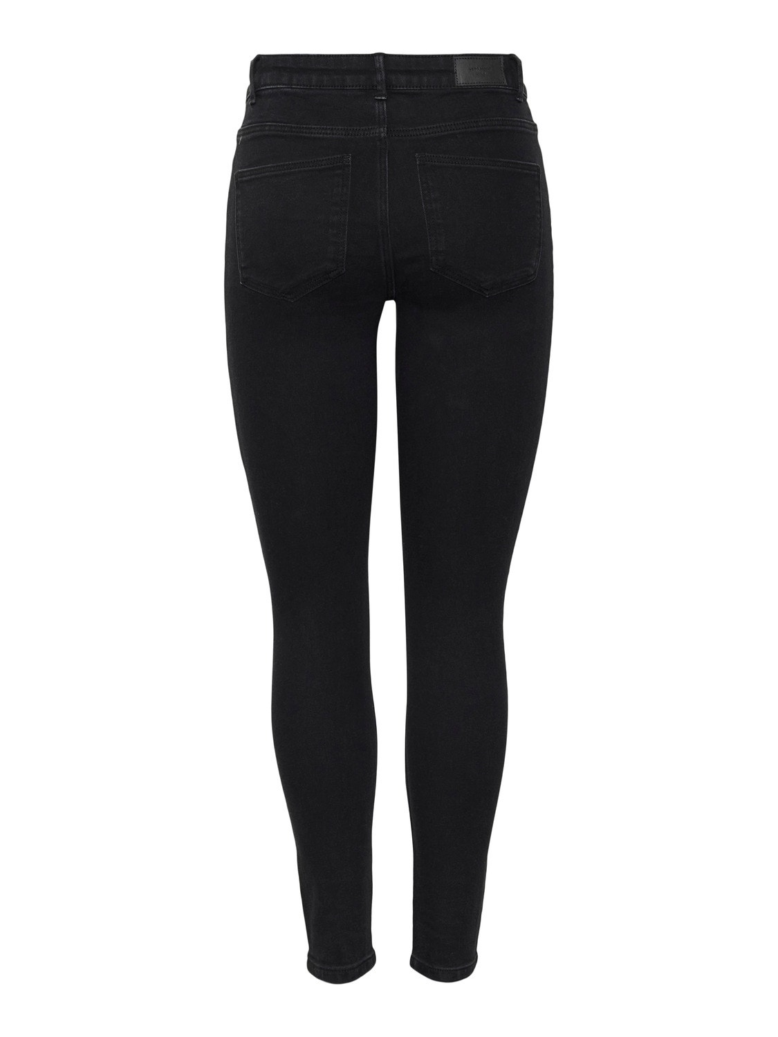 Vero Moda VMJUNE Mid rise Slim fit Jeans -Black - 10278818