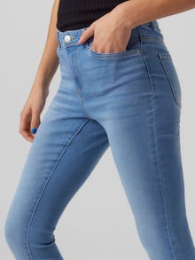 Vero Moda VMTANYA Mid rise Skinny Fit Jeans -Light Blue Denim - 10278820