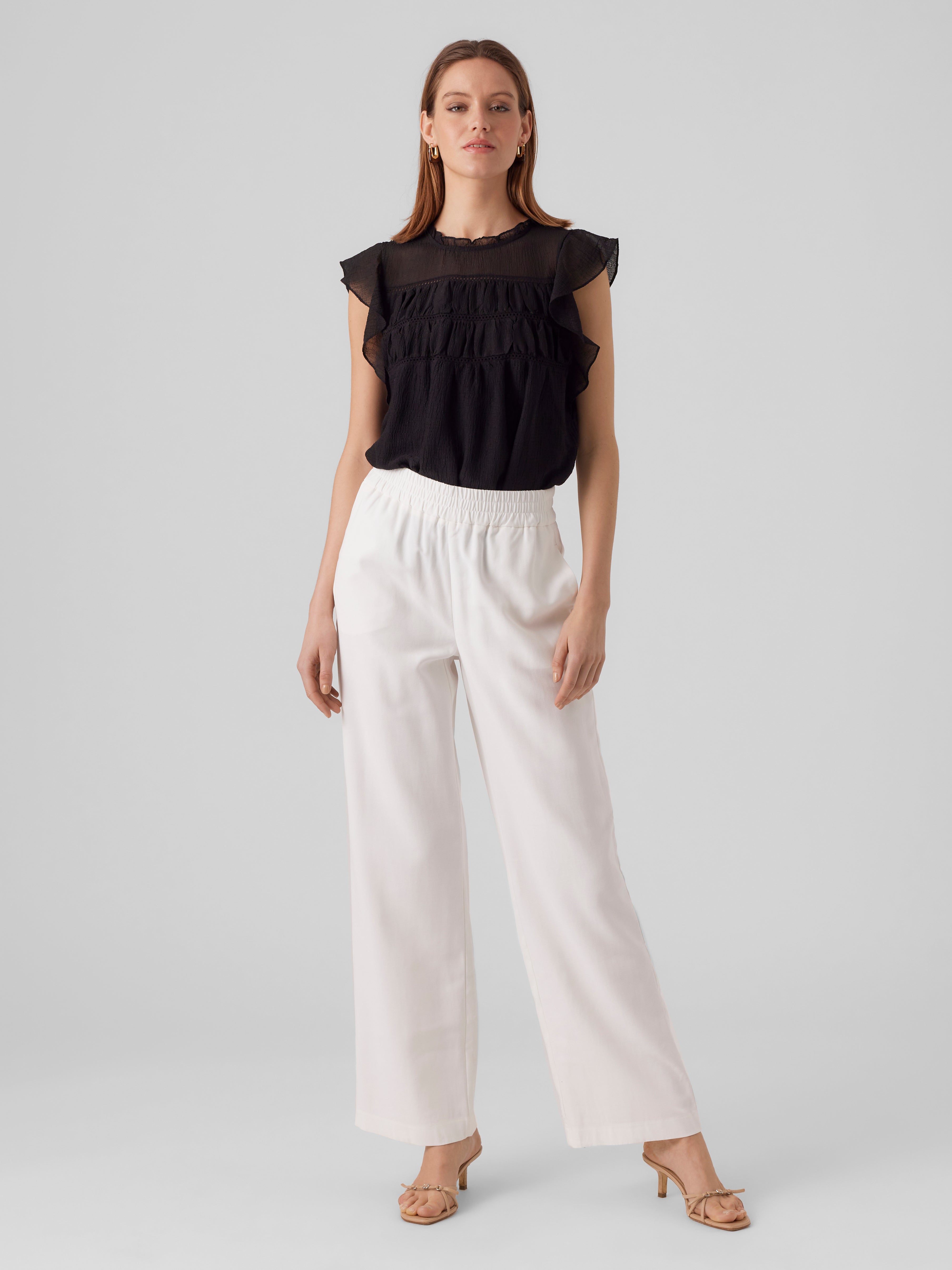 Vero moda pantalon taille haute sale