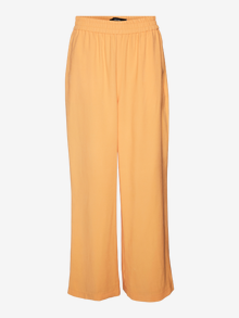 Vero Moda VMCARMEN High rise Trousers -Mock Orange - 10278926