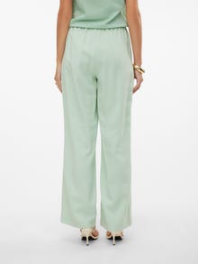 Vero Moda VMCARMEN High rise Trousers -Silt Green - 10278926