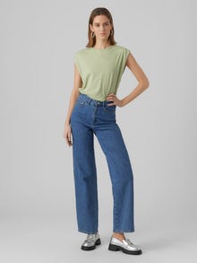 Vero Moda VMPANNA T-Shirt -Reseda - 10279002