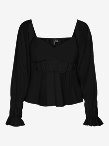Vero Moda VMHENNA Top -Black - 10279016