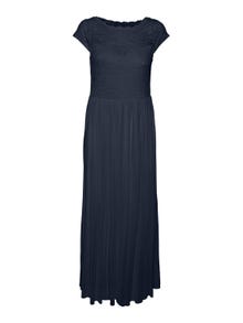 Vero Moda VMOLIVIA Długa sukienka -Navy Blazer - 10279024