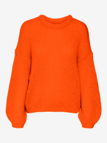 Vero Moda VMADA Pullover -Scarlet Ibis - 10279026