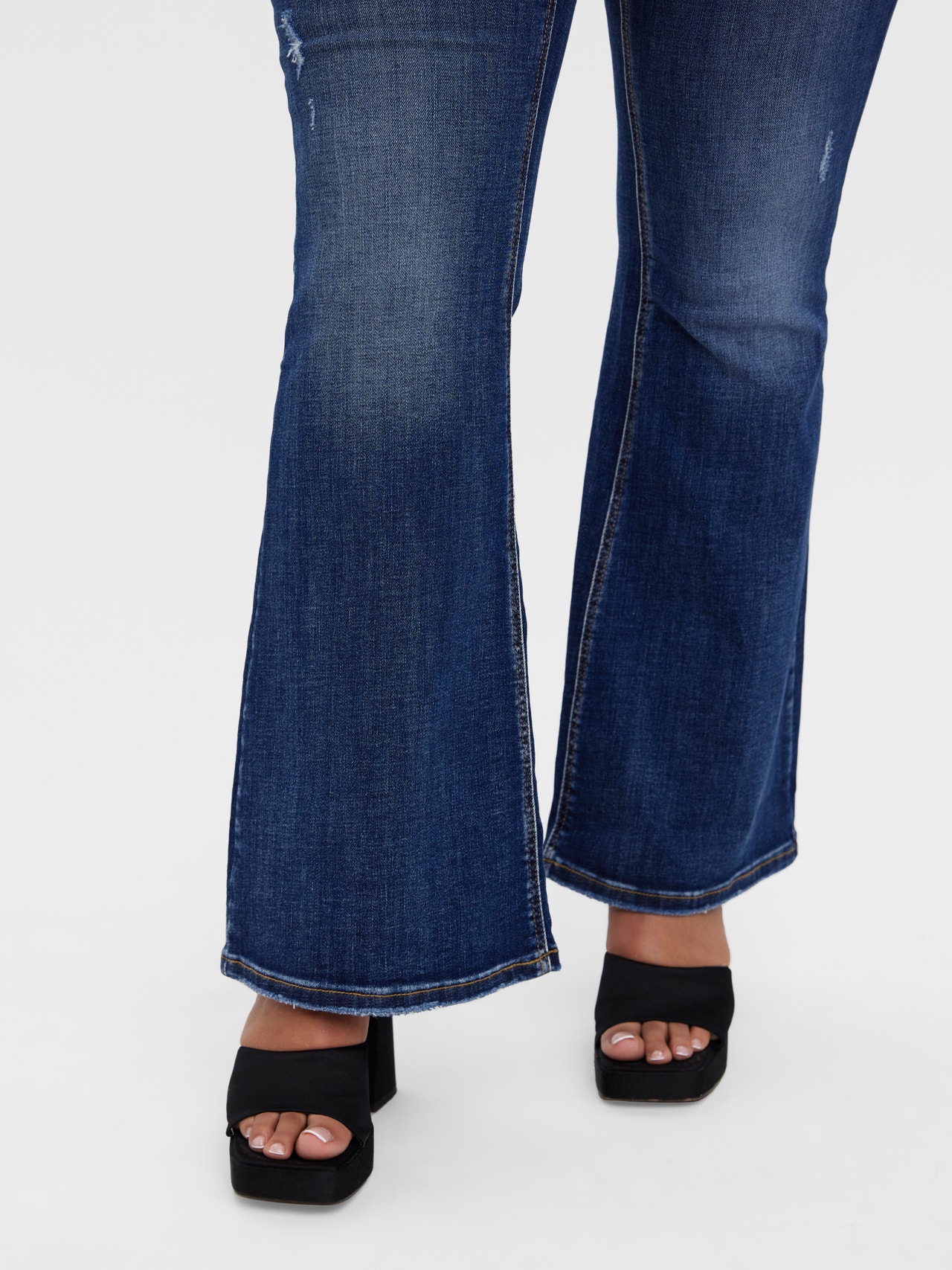 Vero Moda VMSIGA Krój skinny Jeans -Dark Blue Denim - 10279090