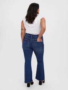 Vero Moda VMSIGA Skinny Fit Jeans -Dark Blue Denim - 10279090