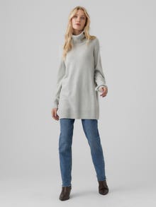 Vero Moda VMLINNIE Pullover -Light Grey Melange - 10279128