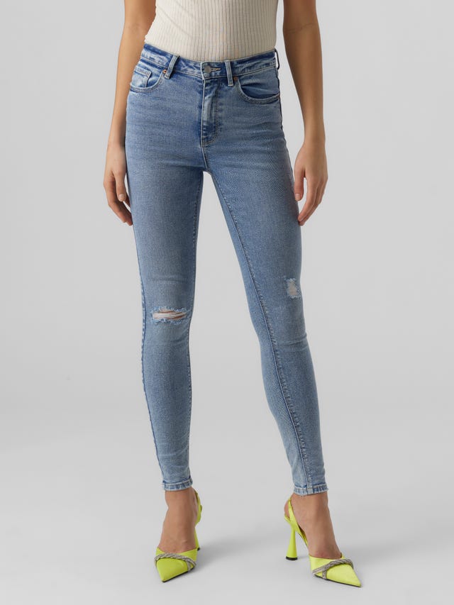 Vero Moda VMSOPHIA Taille haute Skinny Fit Jeans - 10279171