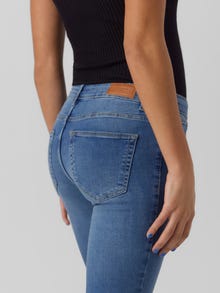 Vero Moda VMSCARLET Mid rise Flared Fit Jeans -Medium Blue Denim - 10279177