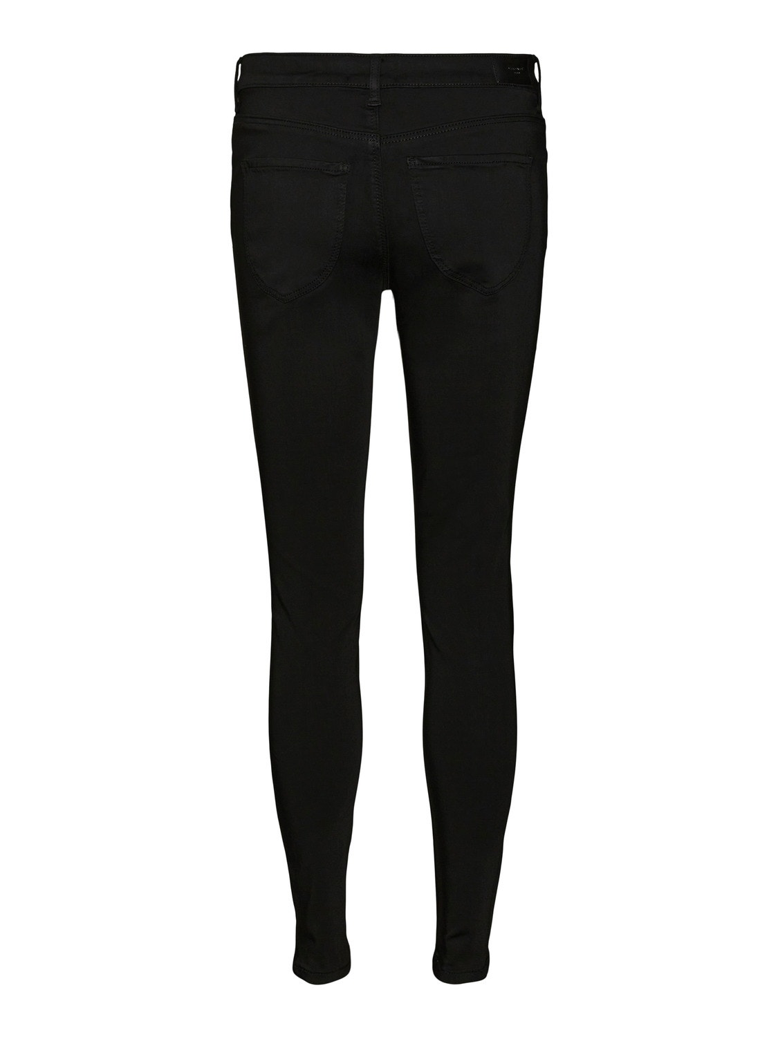 Vero Moda VMLYDIA Krój skinny Jeans -Black - 10279228