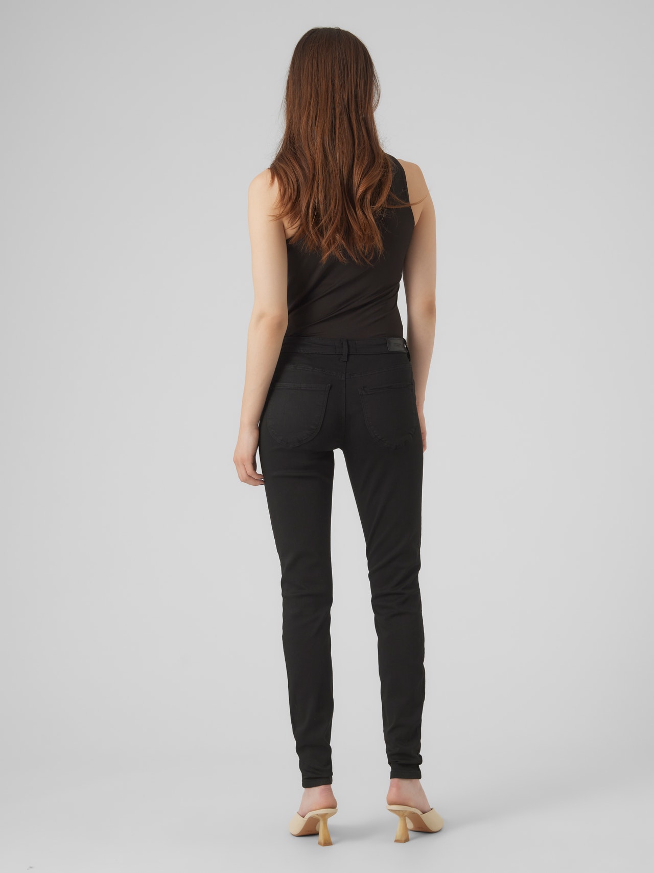 Vero Moda VMLYDIA Skinny fit Jeans -Black - 10279228