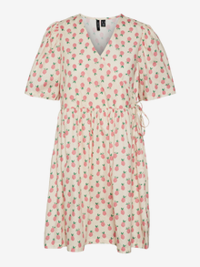Vero Moda VMJENNA Kort kjole -Birch - 10279292