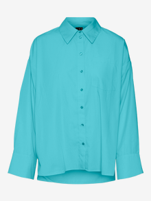 Vero Moda VMHELLA Skjorte -Blue Radiance - 10279317