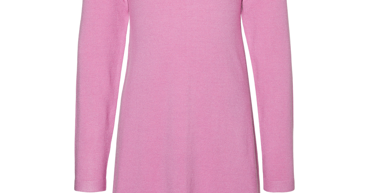 Abito VERO MODA Vmhappiness LS Highnck Con Cerniera, Modello Ga Boo, Per Donna