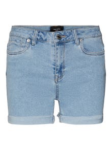 Vero Moda VMLUNA Shorts -Light Blue Denim - 10279489