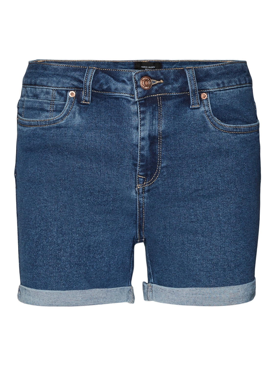 Vero Moda VMLUNA Shorts -Medium Blue Denim - 10279489