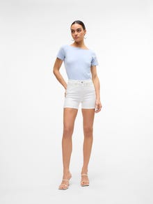 Vero Moda VMLUNA Shorts -Cloud Dancer - 10279489