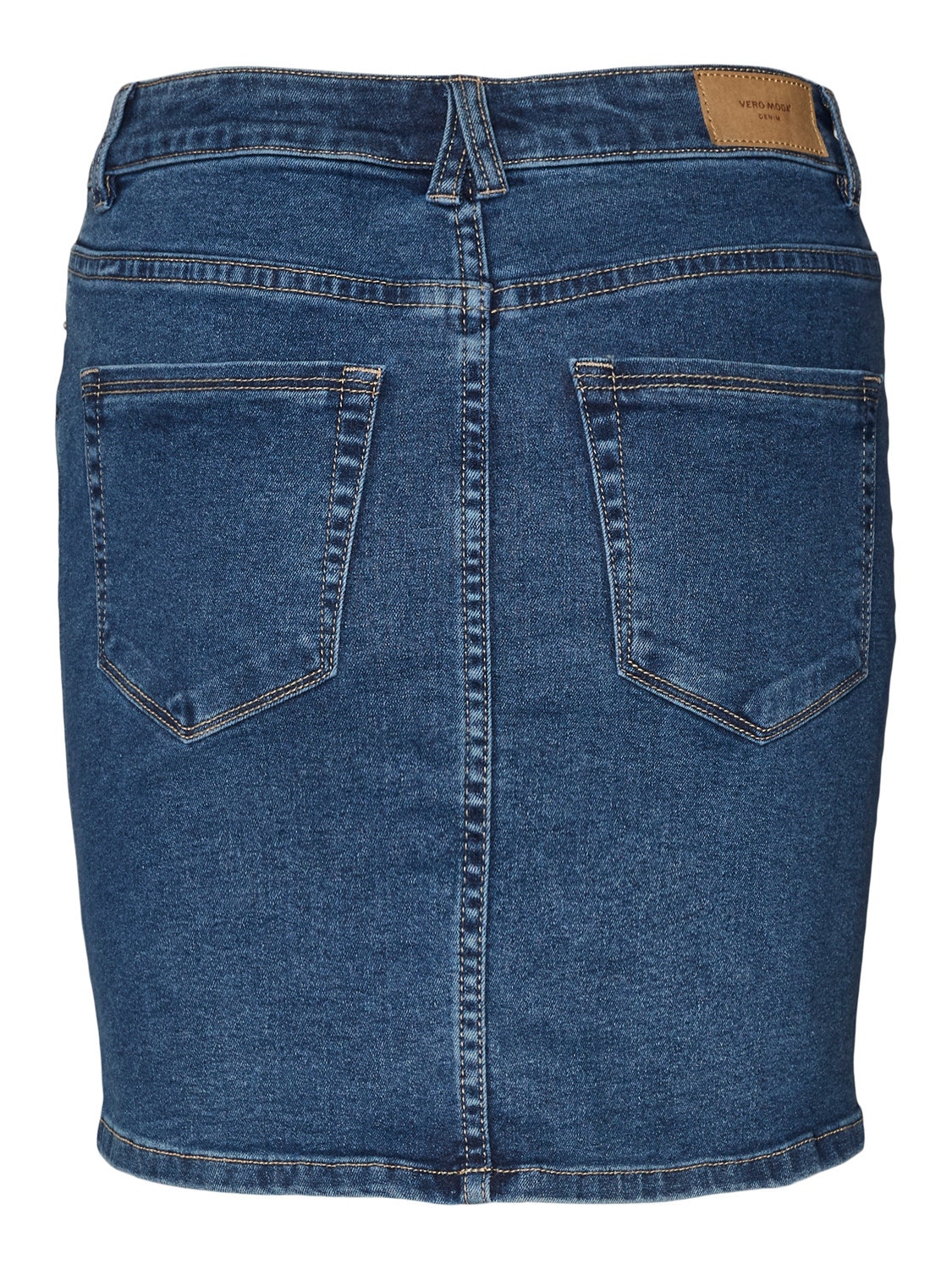 VMLUNA High waist Short Skirt | Medium Blue | Vero Moda®