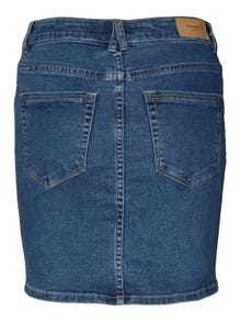 Vero Moda VMLUNA High waist Short Skirt -Medium Blue Denim - 10279491