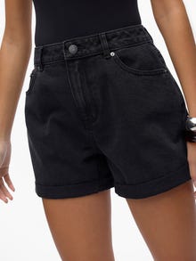Vero Moda VMZURI Shorts -Black Denim - 10279493