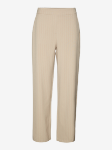 Vero Moda VMLISCOOKIE High rise Broek -Irish Cream - 10279649