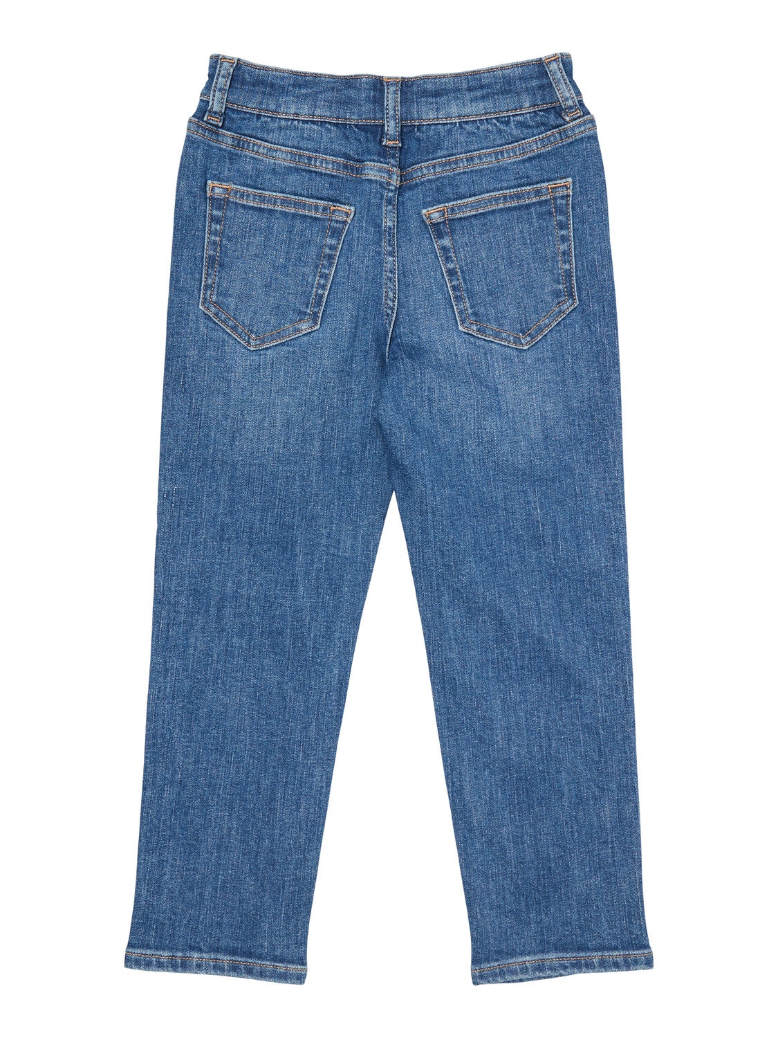 Vero Moda VMOLIVIA Høyt snitt Mom Fit Jeans -Medium Blue Denim - 10279659