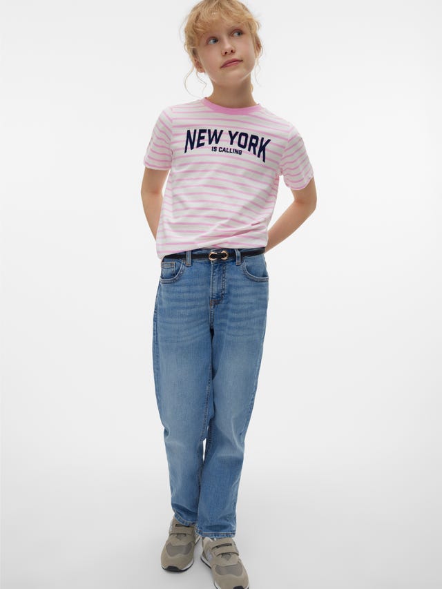 Vero Moda VMOLIVIA Taille haute Mom Fit Jeans - 10279659