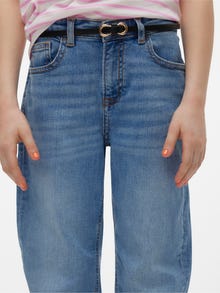Vero Moda VMOLIVIA Hohe Taille Jeans -Medium Blue Denim - 10279659