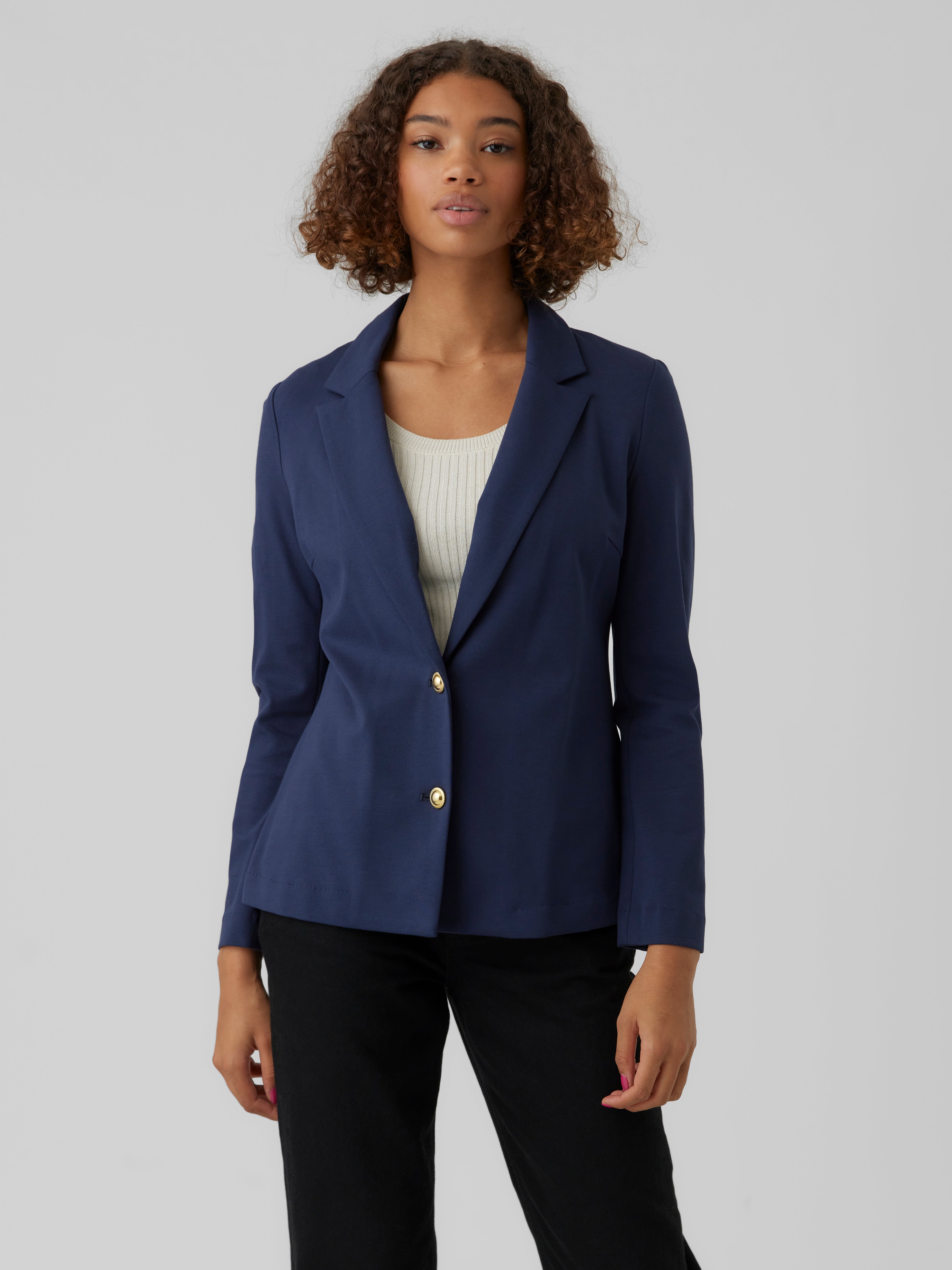 Midnight blue sales blazer womens