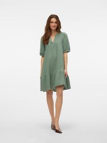 Vero Moda VMNATALI Langes Kleid -Laurel Wreath - 10279682