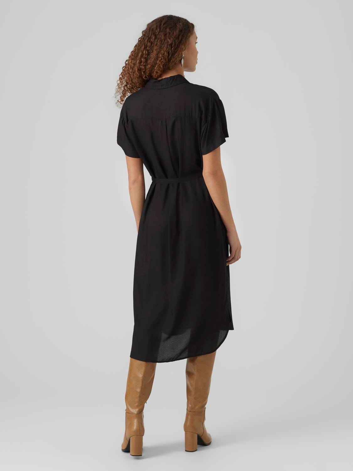 Vero Moda VMBUMPY Lange jurk -Black - 10279684
