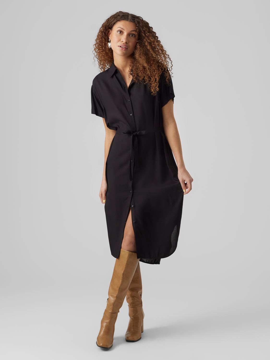 spannend Siësta Elektropositief Lange jurk | Black | Vero Moda®