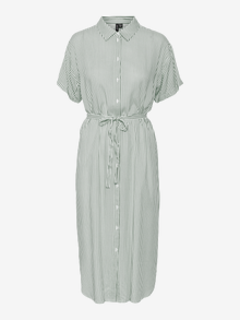 Vero Moda VMBUMPY Midi dress -Snow White - 10279684