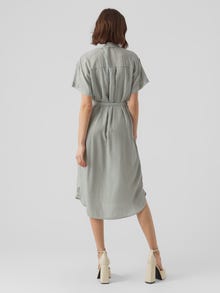 Vero Moda VMBUMPY Midi dress -Snow White - 10279684