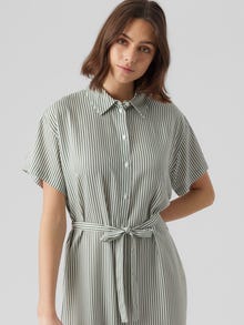 Vero Moda VMBUMPY Midi dress -Snow White - 10279684