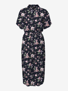 Vero Moda VMBUMPY Midi dress -Navy Blazer - 10279684