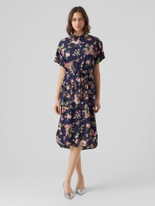 Vero Moda VMBUMPY Midi dress -Navy Blazer - 10279684