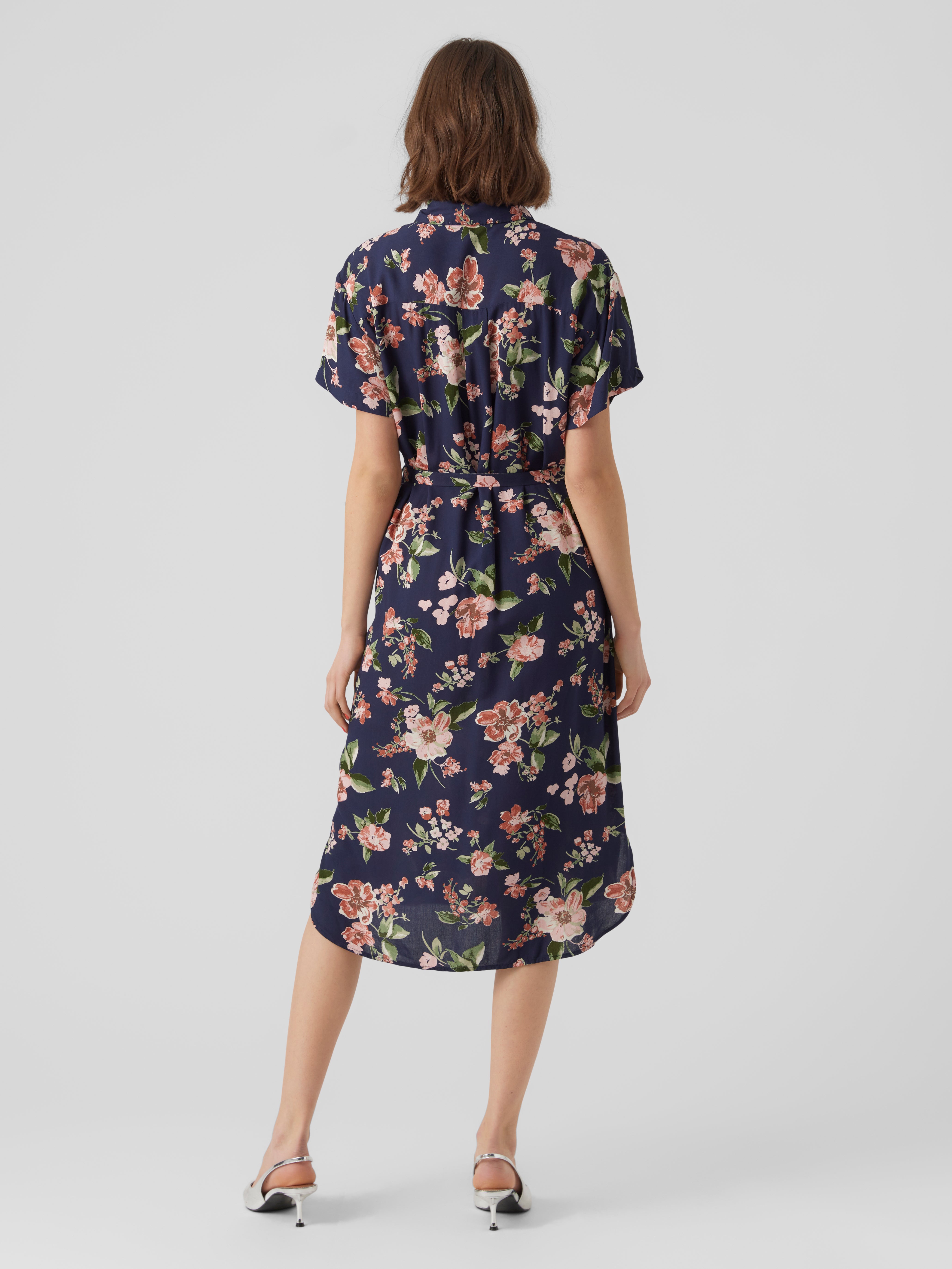 Robe longue Bleu fonc Vero Moda