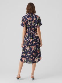 Vero Moda VMBUMPY Midi dress -Navy Blazer - 10279684