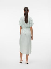 Vero Moda VMBUMPY Lang kjole -Silt Green - 10279684